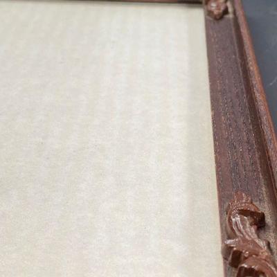 VINTAGE LA FLEUR DE LIS WOODEN PICTURE FRAME 8 X 10