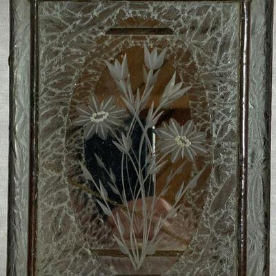 CLEAR STAINED GLASS TRINKET - JEWELRY - KEEPSAKE BOX