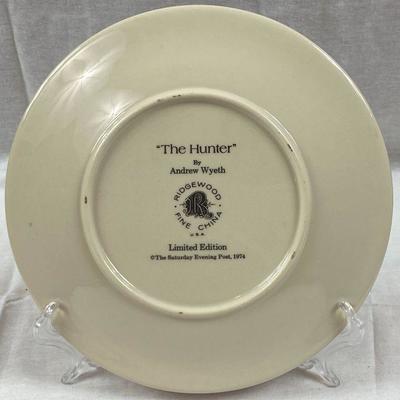 "THE HUNTER" COLLECTOR PLATE