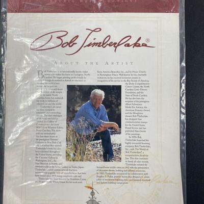 BOB TIMBERLAKE FEBRUARY AT RIVERWOOD MINI PRINT (UNFRAMED) 8 X 11 NEVER OPEN