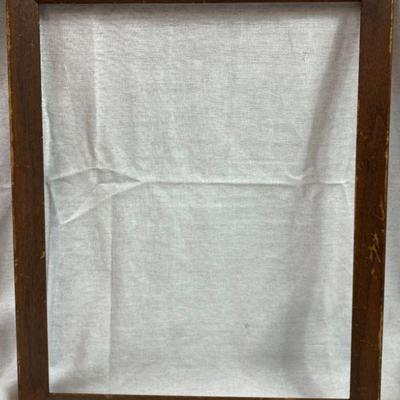 ANTIQUE WOOD PICTURE FRAME