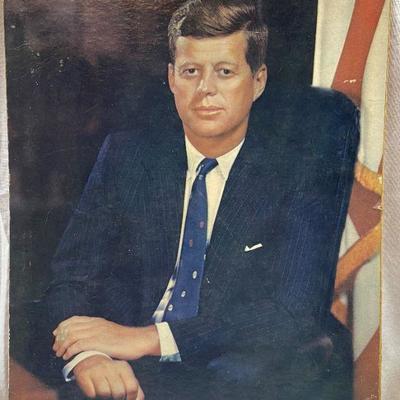 JOHN F. KENNEDY JFK C.1960 PORTRAIT  12 X 16