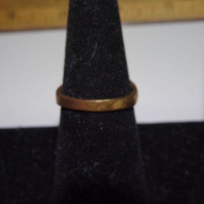 Gold Tone Simulated Diamond Ring, Regal! 