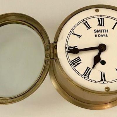 Smith 8 Day Porthole Ship's Clock