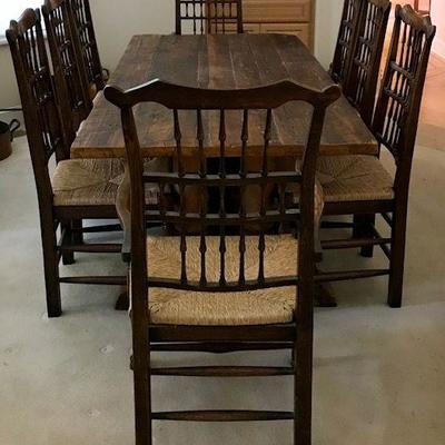 Dining Table With Ten Chairs