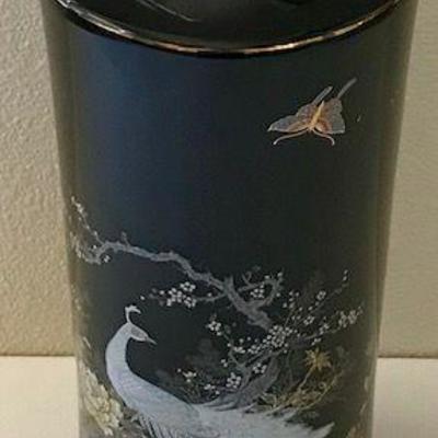 Black Vase Shibata Japan