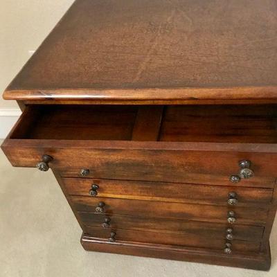 Small Wooden Cabinet With Seven Drawers