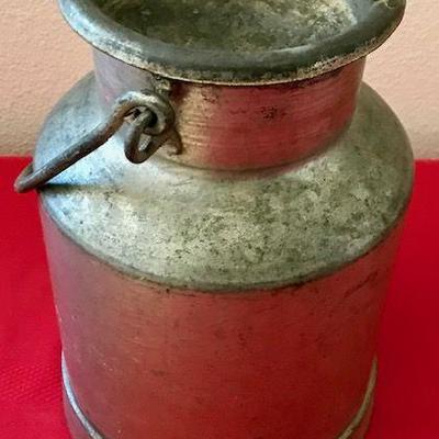 Vintage Metal Milk Can