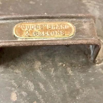 Vintage Judge Brand 2 Gallon Enamel Pot