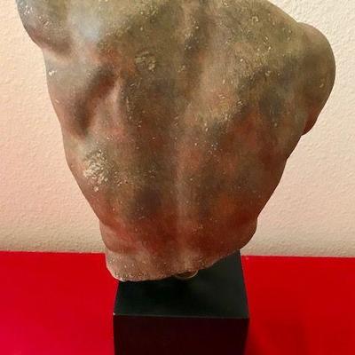 Torso Plaster Sculpture by Russian Sculptor Sergey Eylanbekov