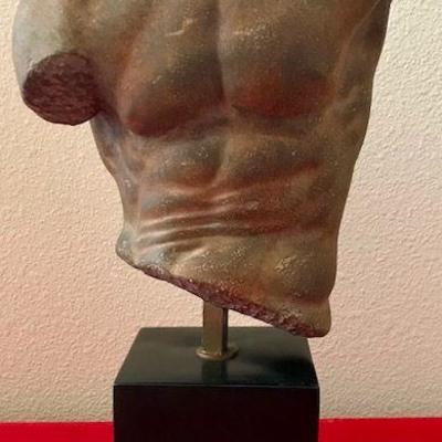 Torso Plaster Sculpture by Russian Sculptor Sergey Eylanbekov