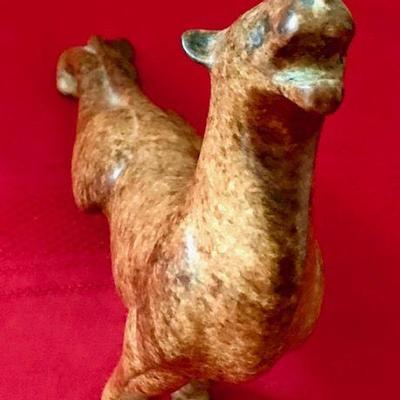 Carved Stone Animal Sculpture