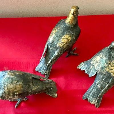 Three Bird Figures