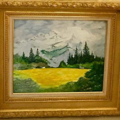 Framed Painting by Robert Upton