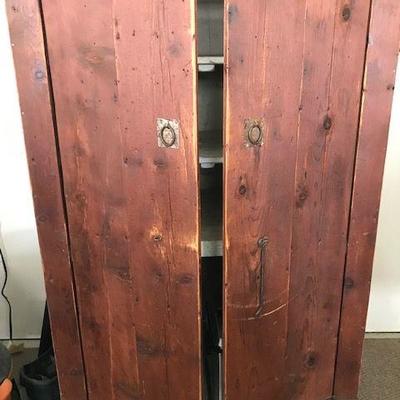Rustic Storage Cabinet