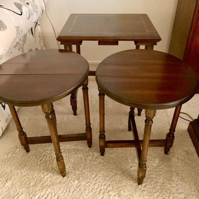 #13   NESTING TABLE SET OF THREE TABLES