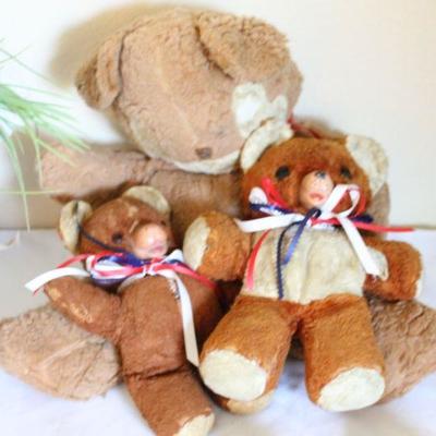 Lot 13 Cubbi Gund Vintage Teddy Bears