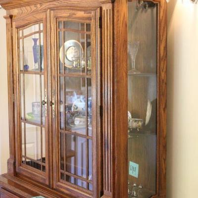 Lot 45 Vintage Oak Hutch