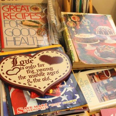 Lot 95 Vintage Cookbooks 