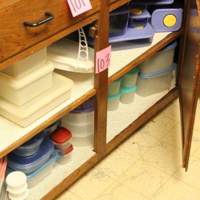 Lot 103 Tupperware Lot
