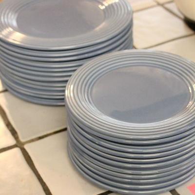 Lot 104 Blue Fapor Made in Portugal Plates