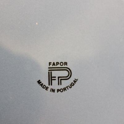 Lot 104 Blue Fapor Made in Portugal Plates