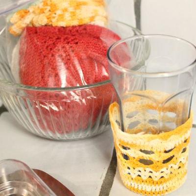 Lot 107 Vintage Kenmore Mixer & Crochet Cozies