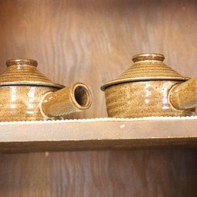 Lot 111 Vintage Osterizer Blender, Platters, Stoneware, Sears Carving Knife