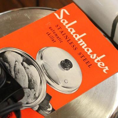 Lot 118 Vintage Saladmaster Stainless Steel, Dallas, TX, Grater, Skillet & More