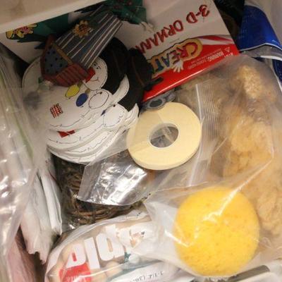 Lot 119 Crafting Supplies in Rolling Storage 