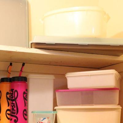 Lot 126 Misc. Pantry Items - Tupperware