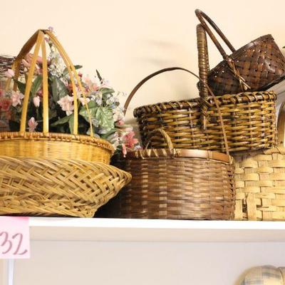 Lot 132 Baskets and Contents (2)