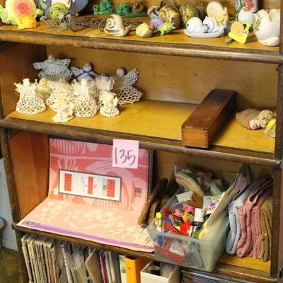 Lot 135 Contents of Lawyer's Bookcase