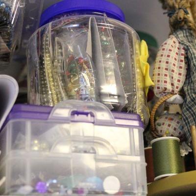 Lot 143 Craft Items & More
