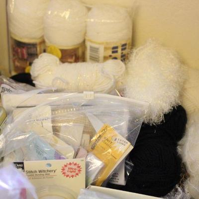 Lot 147 Vintage Ribbons & Sewing Lot