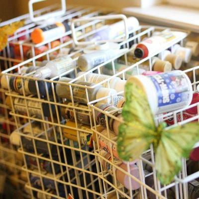 Lot 149 Paint, Organizers, Brushes & MORE