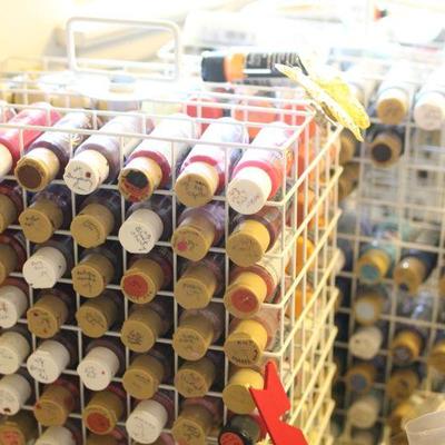 Lot 149 Paint, Organizers, Brushes & MORE
