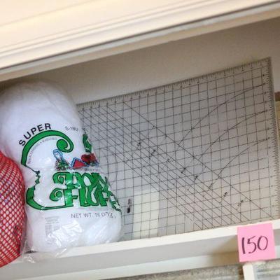 Lot 150 Contents of Sewing Room Closet