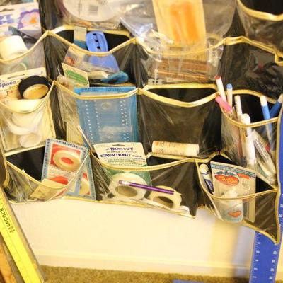 Lot 154 Craft Storage & Rulers
