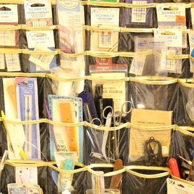 Lot 154 Craft Storage & Rulers