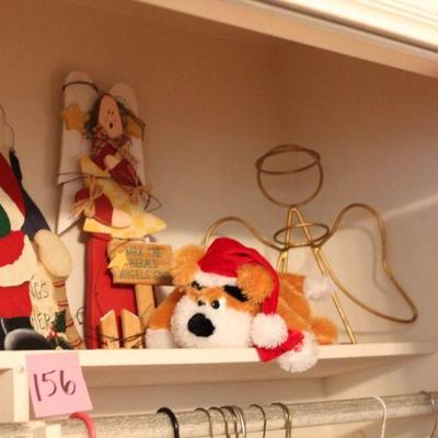 Lot 156 Contents of Holiday Room Closet