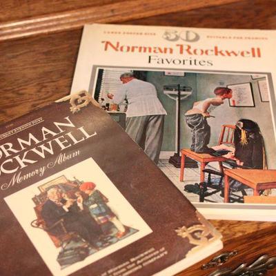 Lot 158 Norman Rockwell Books