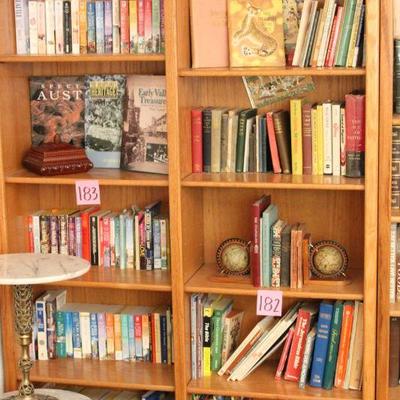Lot 180 Solid Oak Bookcase (2)