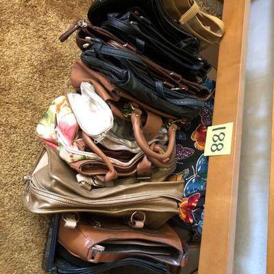 Lot 188 Vintage Purse Lot