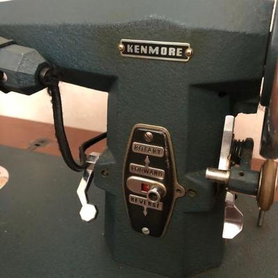 Lot 189 Kenmore Sewing Machine w/ Desk