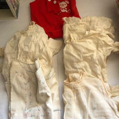Lot 192 Vintage Baby Clothes