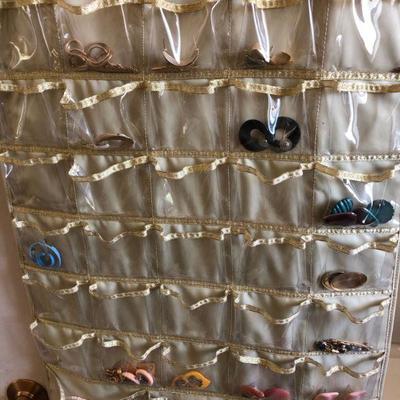 Lot 198 Vintage Costume Jewelry & Organizer