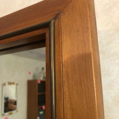 Lot 205 Mid Century Dresser w/ Mirror
