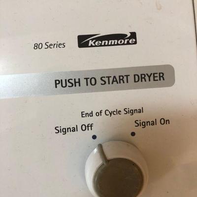 Lot 214 Kenmore 80 Series Dryer