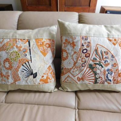 Choice Three: Set of Two High Quality Fashion Accessory Pillows 